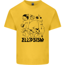Ellipsism Missing Out on the Future Kids T-Shirt Childrens Yellow