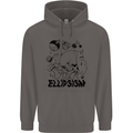 Ellipsism Missing Out on the Future Mens 80% Cotton Hoodie Charcoal