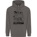 Ellipsism Missing Out on the Future Mens 80% Cotton Hoodie Charcoal