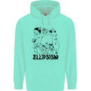 Ellipsism Missing Out on the Future Mens 80% Cotton Hoodie Peppermint