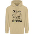 Ellipsism Missing Out on the Future Mens 80% Cotton Hoodie Sand