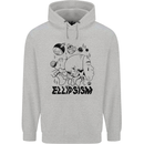 Ellipsism Missing Out on the Future Mens 80% Cotton Hoodie Sports Grey