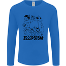 Ellipsism Missing Out on the Future Mens Long Sleeve T-Shirt Royal Blue