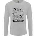Ellipsism Missing Out on the Future Mens Long Sleeve T-Shirt Sports Grey