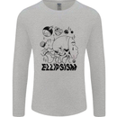 Ellipsism Missing Out on the Future Mens Long Sleeve T-Shirt Sports Grey