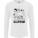Ellipsism Missing Out on the Future Mens Long Sleeve T-Shirt White