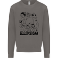 Ellipsism Missing Out on the Future Mens Sweatshirt Jumper Charcoal