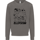 Ellipsism Missing Out on the Future Mens Sweatshirt Jumper Charcoal