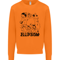 Ellipsism Missing Out on the Future Mens Sweatshirt Jumper Orange
