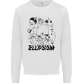 Ellipsism Missing Out on the Future Mens Sweatshirt Jumper White
