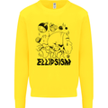 Ellipsism Missing Out on the Future Mens Sweatshirt Jumper Yellow