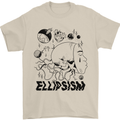Ellipsism Missing Out on the Future Mens T-Shirt 100% Cotton Sand
