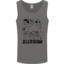 Ellipsism Missing Out on the Future Mens Vest Tank Top Charcoal