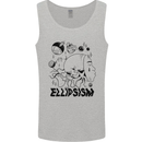 Ellipsism Missing Out on the Future Mens Vest Tank Top Sports Grey