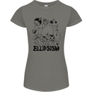Ellipsism Missing Out on the Future Womens Petite Cut T-Shirt Charcoal