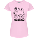 Ellipsism Missing Out on the Future Womens Petite Cut T-Shirt Light Pink