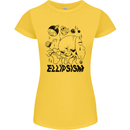 Ellipsism Missing Out on the Future Womens Petite Cut T-Shirt Yellow
