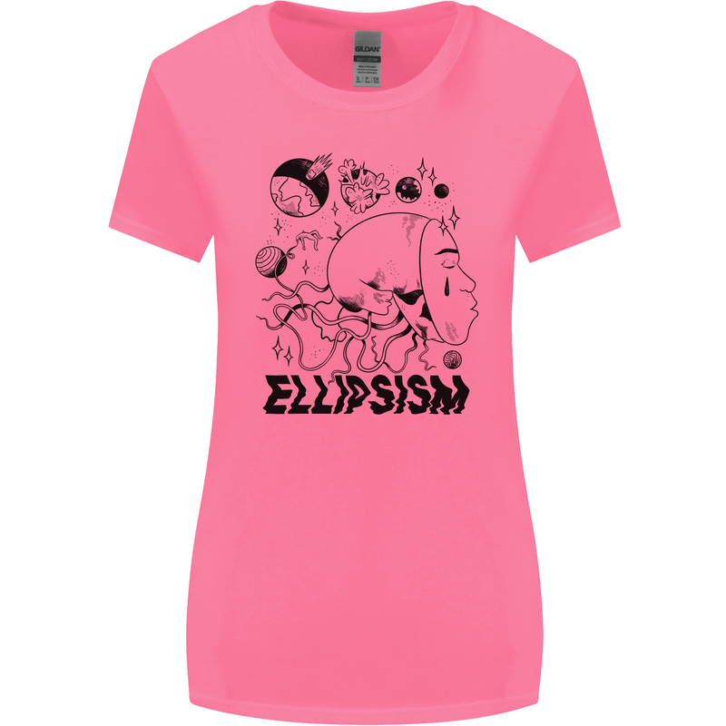 Ellipsism Missing Out on the Future Womens Wider Cut T-Shirt Azalea