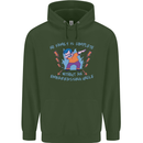 Embarrassing Uncle Funny Uncles Day Childrens Kids Hoodie Forest Green