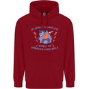 Embarrassing Uncle Funny Uncles Day Childrens Kids Hoodie Red