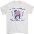Embarrassing Uncle Funny Uncles Day Gift Mens T-Shirt 100% Cotton White