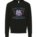 Embarrassing Uncle Funny Uncles Day Kids Sweatshirt Jumper Black