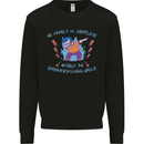 Embarrassing Uncle Funny Uncles Day Kids Sweatshirt Jumper Black