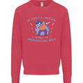 Embarrassing Uncle Funny Uncles Day Kids Sweatshirt Jumper Heliconia