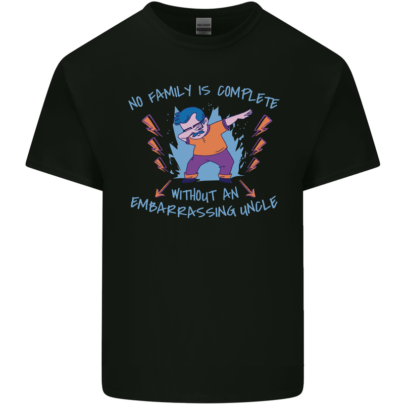 Embarrassing Uncle Funny Uncles Day Kids T-Shirt Childrens Black