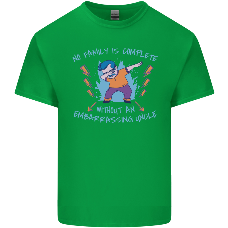 Embarrassing Uncle Funny Uncles Day Kids T-Shirt Childrens Irish Green