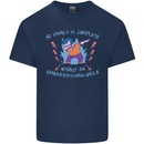 Embarrassing Uncle Funny Uncles Day Kids T-Shirt Childrens Navy Blue