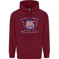 Embarrassing Uncle Funny Uncles Day Mens 80% Cotton Hoodie Maroon