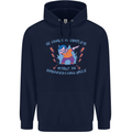 Embarrassing Uncle Funny Uncles Day Mens 80% Cotton Hoodie Navy Blue