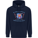 Embarrassing Uncle Funny Uncles Day Mens 80% Cotton Hoodie Navy Blue