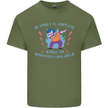 Embarrassing Uncle Funny Uncles Day Mens Cotton T-Shirt Tee Top Military Green