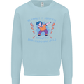 Embarrassing Uncle Funny Uncles Day Mens Sweatshirt Jumper Light Blue