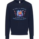 Embarrassing Uncle Funny Uncles Day Mens Sweatshirt Jumper Navy Blue