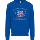 Embarrassing Uncle Funny Uncles Day Mens Sweatshirt Jumper Royal Blue