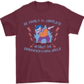 Embarrassing Uncle Funny Uncles Day Mens T-Shirt 100% Cotton Maroon