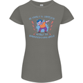Embarrassing Uncle Funny Uncles Day Womens Petite Cut T-Shirt Charcoal