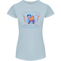 Embarrassing Uncle Funny Uncles Day Womens Petite Cut T-Shirt Light Blue