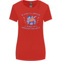 Embarrassing Uncle Funny Uncles Day Womens Wider Cut T-Shirt Red