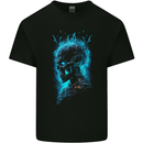 Energy Skull Heavy Metal Rock Music Biker Kids T-Shirt Childrens Black