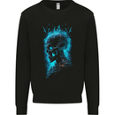 Energy Skull Heavy Metal Rock Music Biker Mens Sweatshirt Jumper Black