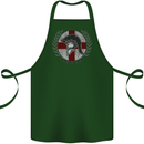 England Bodybuilding Flag Gym Training English Cotton Apron 100% Organic Forest Green
