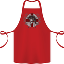 England Bodybuilding Flag Gym Training English Cotton Apron 100% Organic Red