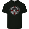 England Bodybuilding Flag Gym Training English Kids T-Shirt Childrens Black