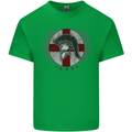 England Bodybuilding Flag Gym Training English Kids T-Shirt Childrens Irish Green