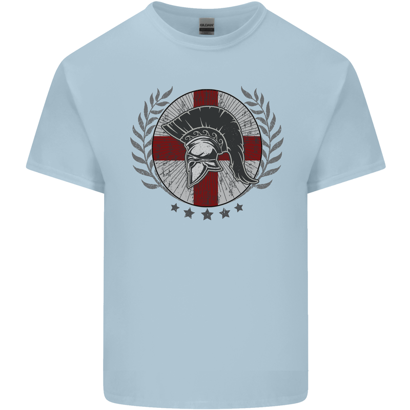 England Bodybuilding Flag Gym Training English Kids T-Shirt Childrens Light Blue