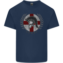 England Bodybuilding Flag Gym Training English Kids T-Shirt Childrens Navy Blue